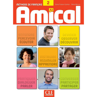【法語】Amical 2 (A2) - 課本+ 1MP3-CD +解答本/練習本+CD 9782090386059/9782090386066<華通書坊/姆斯>