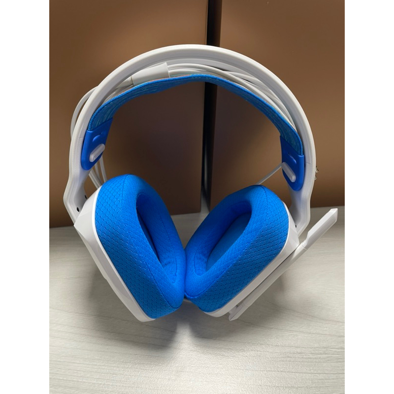 【Logitech G】羅技G335輕盈電競耳機麥克風（240g)-藍白配色 近全新