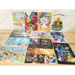 迪士尼 絕版 明信片 瑪麗貓 3D 愛麗絲 小鹿斑比 小熊維尼 奇奇蒂蒂 聖誕節 萬聖節 唐老鴨 魔法 樂園 米奇 七夕