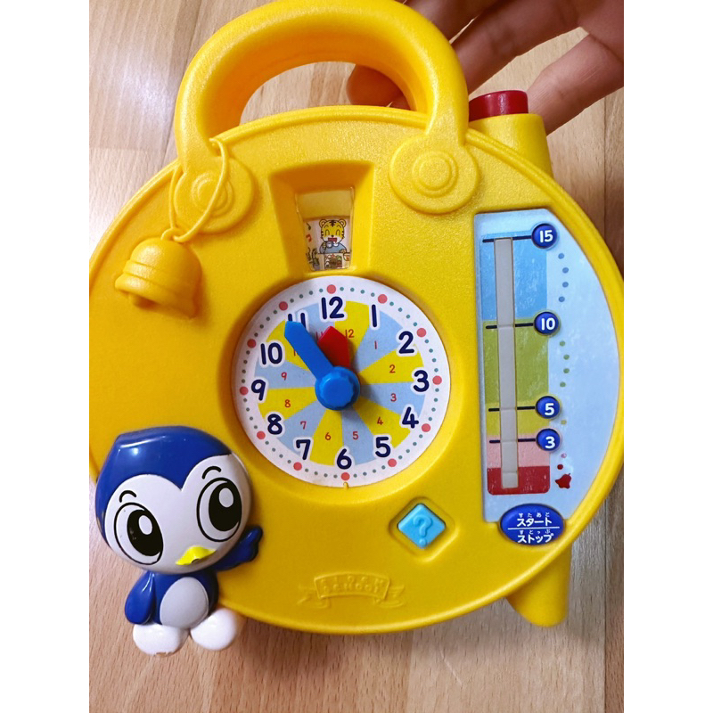 （二手玩具）日本 巧虎 時鐘 計時器 日文 日語 Benesse倍樂生 時鐘教具 時間觀念 教具 玩具 巧連智
