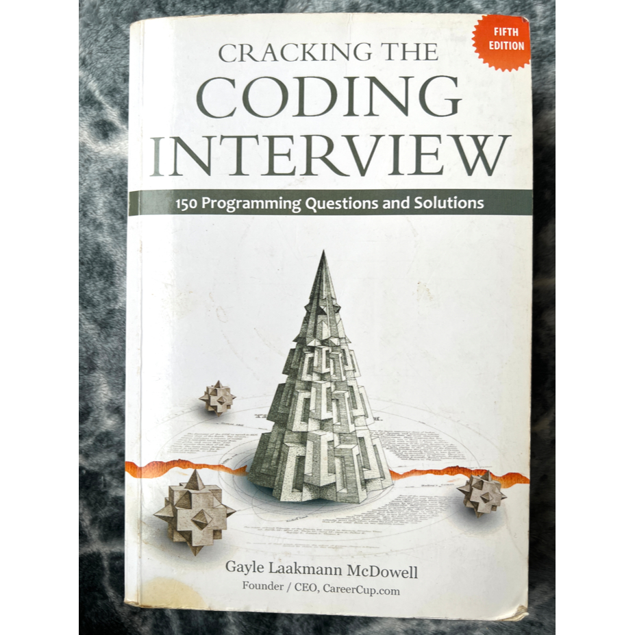 【原文書】Cracking the Coding Interview:150 Programming Questions