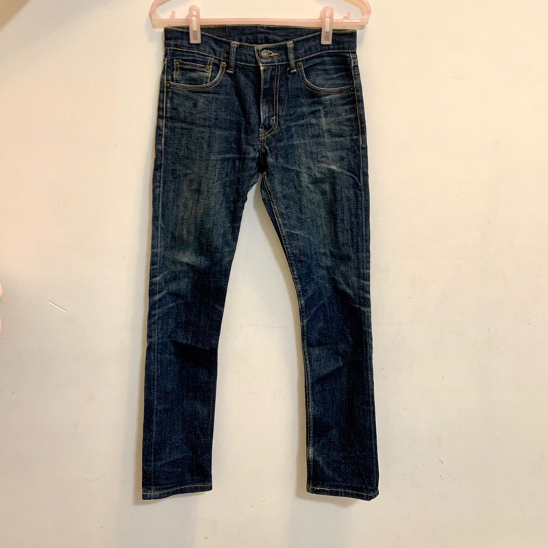 Levis Levi’s 510 窄版牛仔褲 自然色落 二手古著