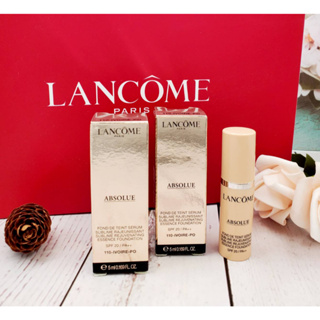 ❤️櫃姐福利站❤️LANCOME蘭蔻 絕對完美粉底精粹SPF20/PA+++ 1ML/5ml 旅行瓶