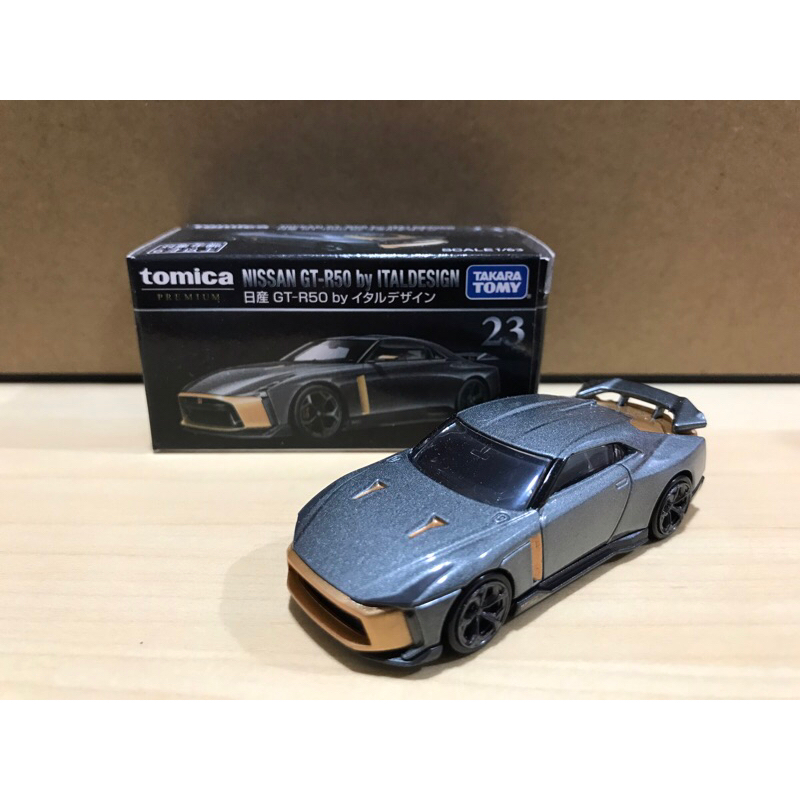 TOMICA 多美 NISSAN GT-R50 by ITALDESIGN 黑盒 已拆