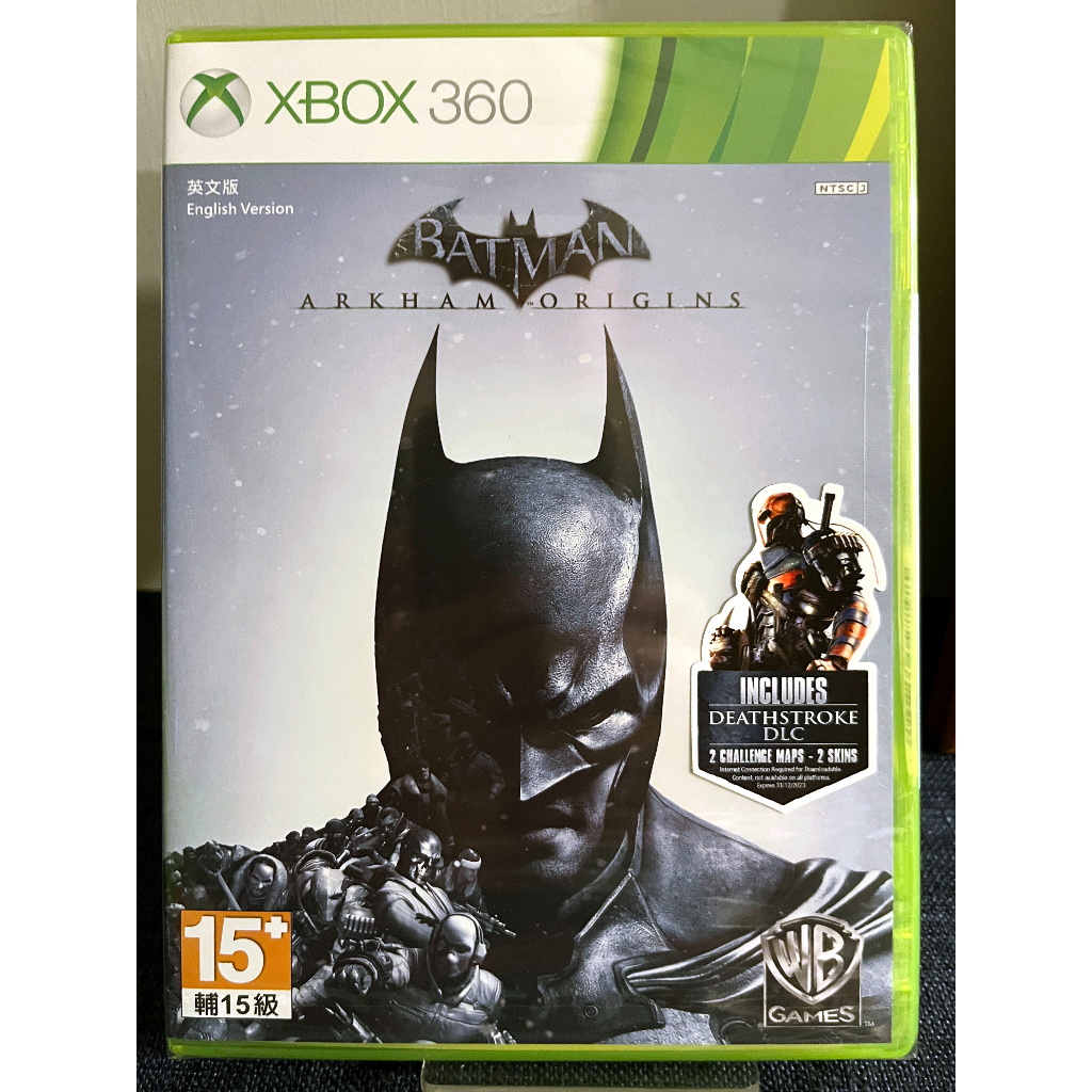 ［X360] Xbox360 蝙蝠俠：阿卡漢起源 全新遊戲