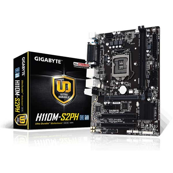 [含稅開發票] 技嘉 H110M-S2PH /1151/LPT+COM埠/ 有HDMI /全新 H110M 最後希望