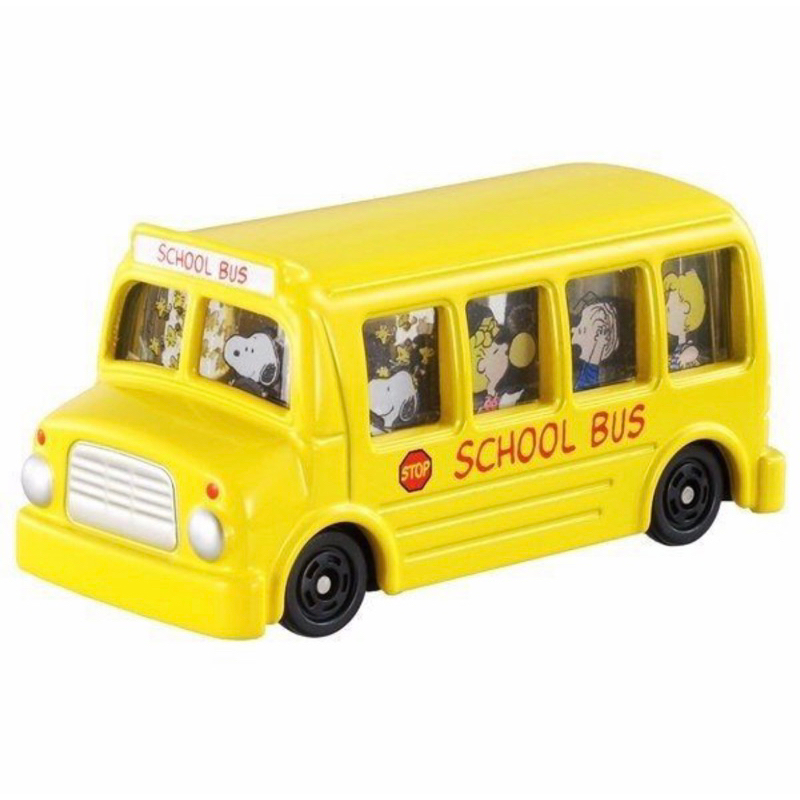 日本限定Tomica Snoopy正版糊塗塔克限定版巴士