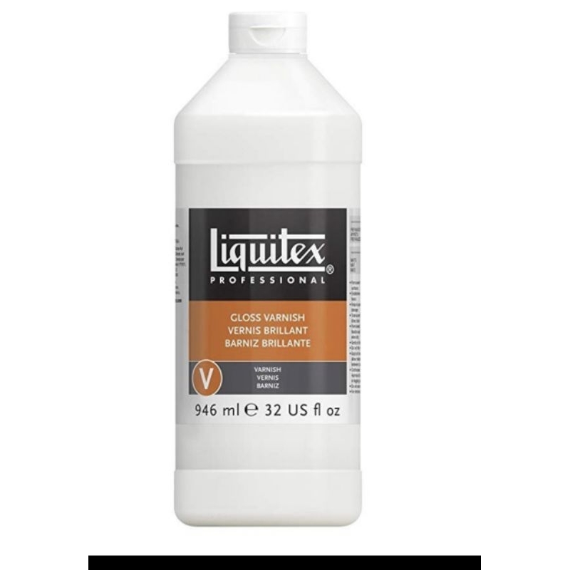 Liquitex 麗可得 亮光凡尼斯 Gloss Varnish畫面保護凡尼斯946ml！壓克力顏料專用