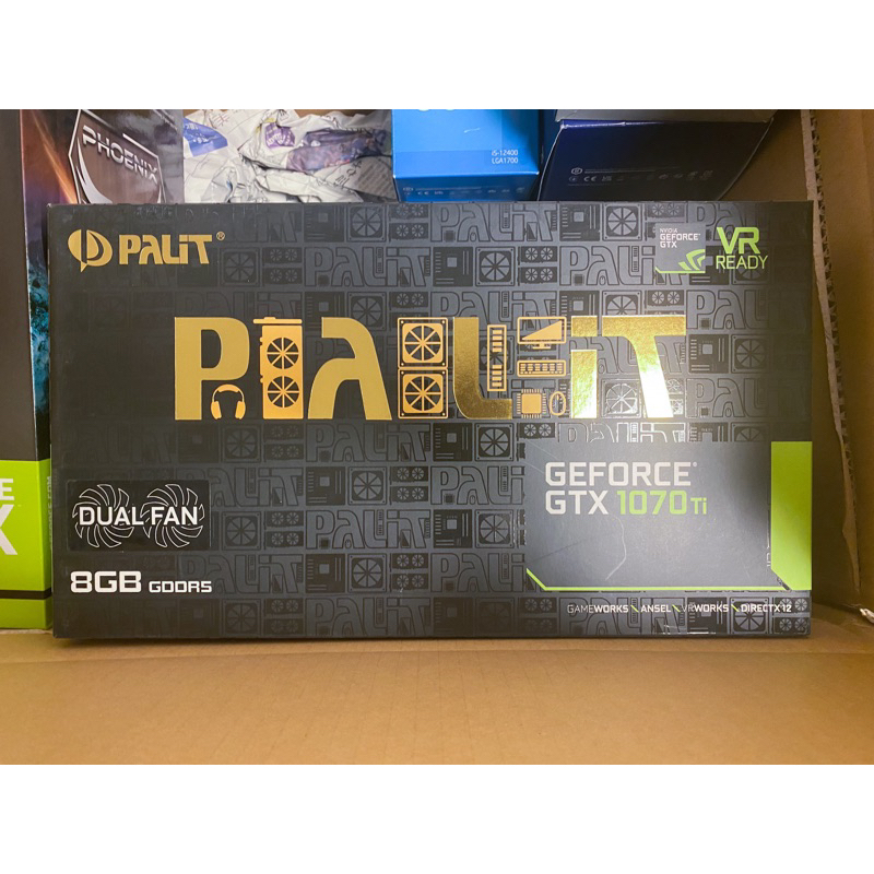 Palit 同德 Geforce GTX 1070 TI  Dual 空盒