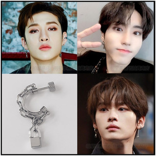 ❌免運❌ 李旻浩同款 ASMAMA SKZ Stray kids HAN Lee Know 方燦 同款方塊 韓國耳環