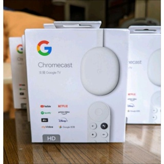 Chromecast with Google TV (第四代 HD版本)贈送10%蝦幣發票