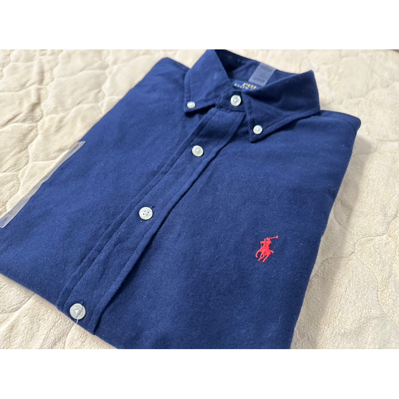 《傑米宅鋪》Polo Ralph Lauren 全新專櫃真品 S號 厚磅棉質 可當外套 長袖襯衫 原價6080$