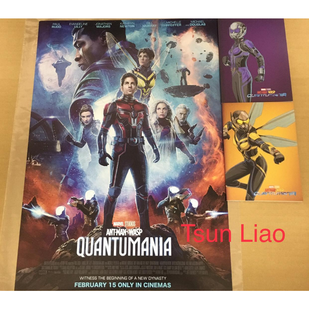 全新現貨 蟻人與黃蜂女：量子狂熱  IMAX 電影海報 A3海報 威秀 秀泰 海報