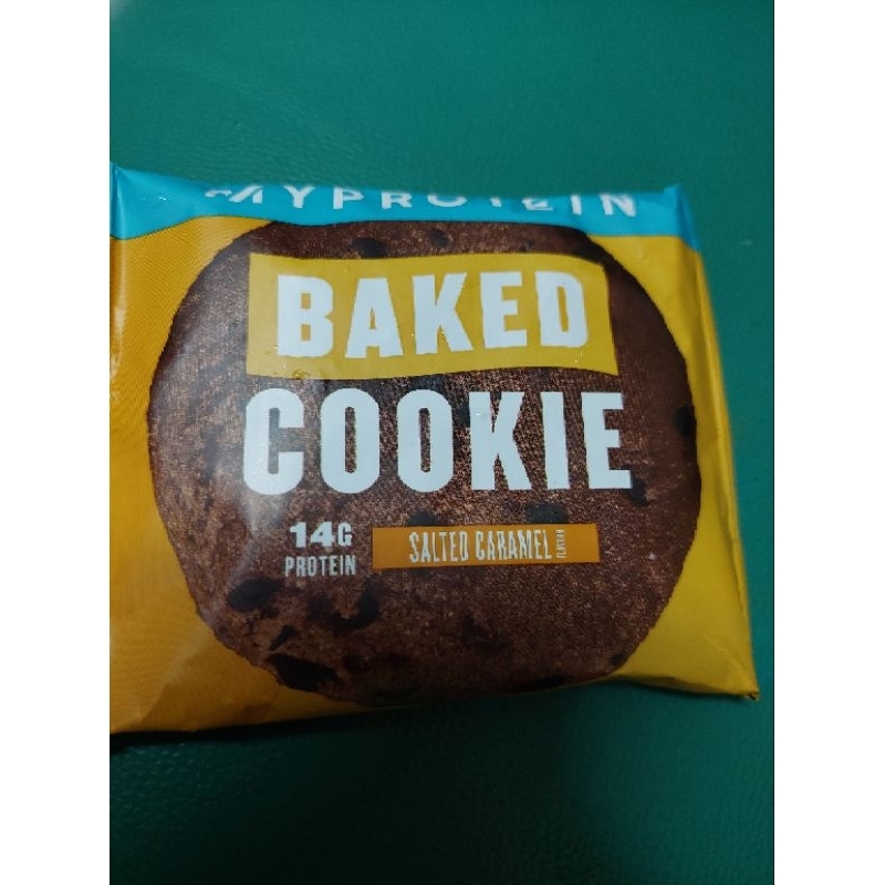 英國 Myprotein 現貨全素高蛋白烘焙餅乾 Baked Protein Cookie 全素焦糖海鹽