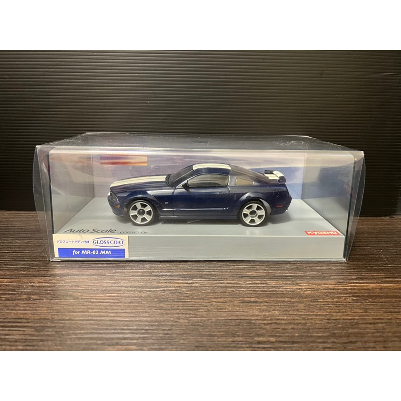 全新 KYOSHO Mini-Z 車殼 Ford MUSTANG GT Metallic Blue