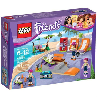 LEGO 樂高 Friends 好朋友系列 41099 心湖城滑板公園