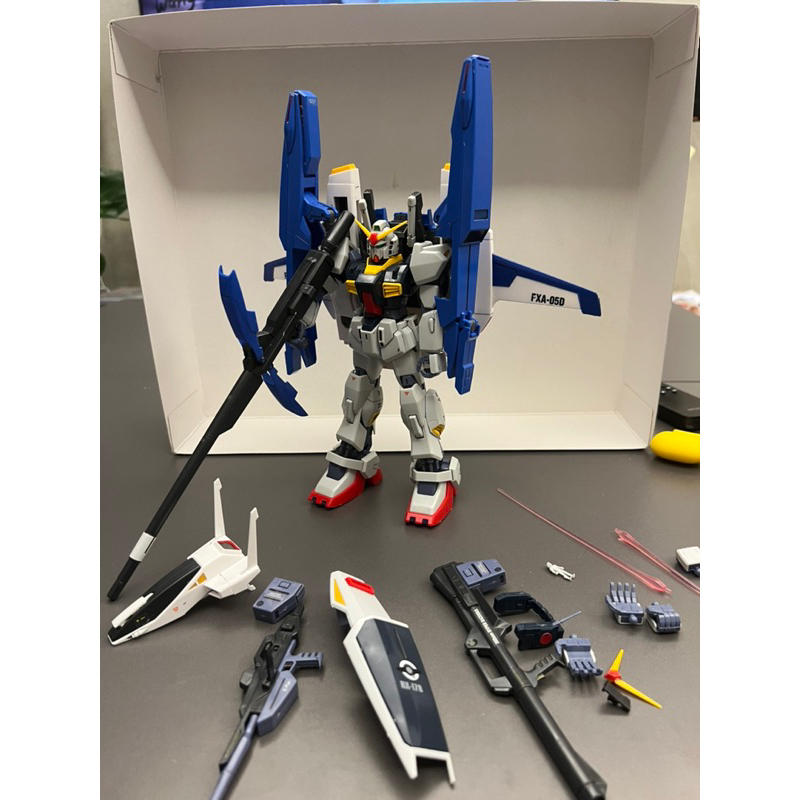 ［模型出櫃囉］已組 MG 超級鋼彈 RX-178 G-Defenser