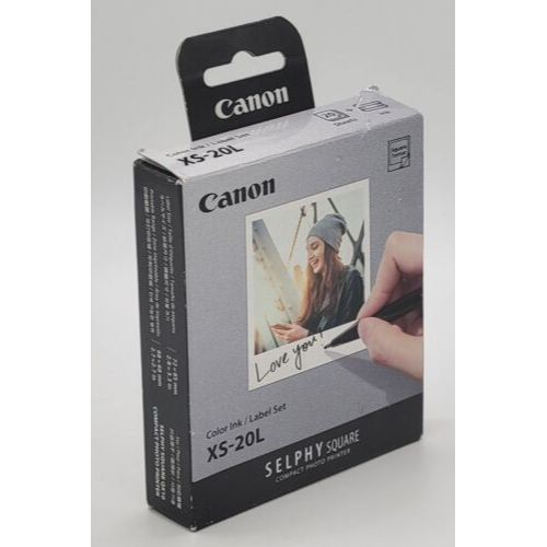 【蝦皮最低價】佳能 Canon XS-20L（20 張）方形相紙 適用SELPHY QX10 相印機  2302