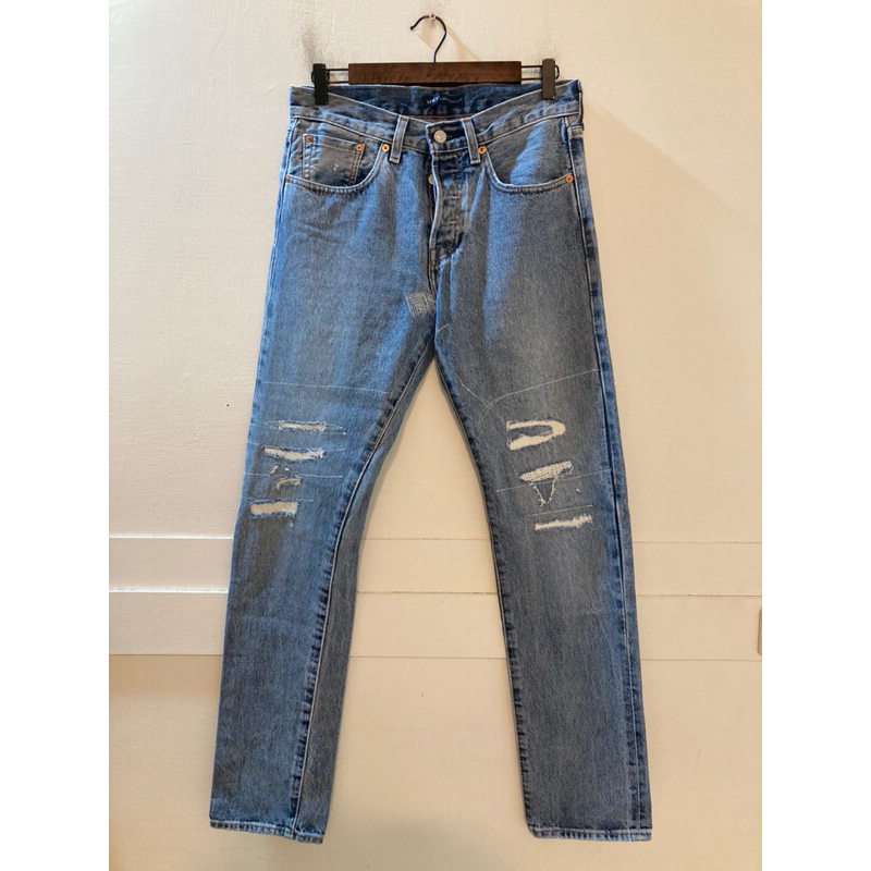 Levi’s Levis LMC 501ST 補丁 破壞 赤耳 28（28894 0119）