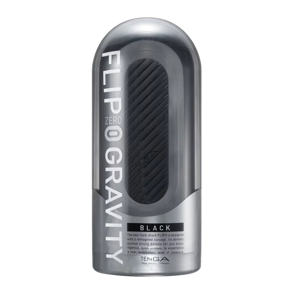 【台灣現貨】日本TENGA  FLIP 0 ZERO GRAVITY 飛機杯 高彈黑方便水洗 (TFZ-005)