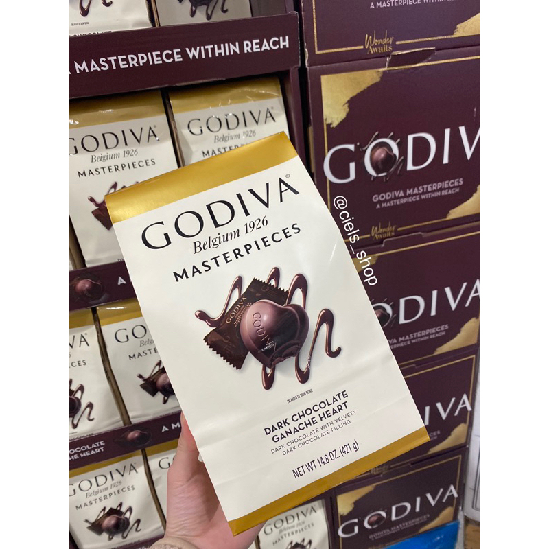 ☁️C.L.S.P🇺🇸美國代購Godiva 黑巧克力心型💗獨立包裝