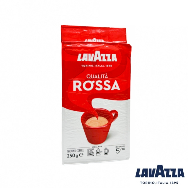 義大利【LAVAZZA】紅牌 Qualita Rossa｜咖啡粉｜250g