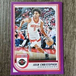 2022-23 Hoops Purple 休士頓火箭隊 Josh Christopher 紫色平行卡