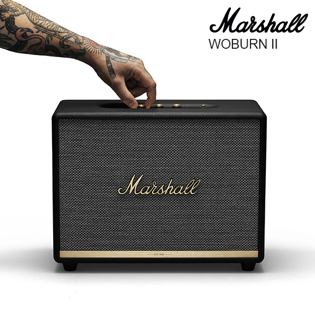Marshall Woburn II 無線藍牙喇叭黑色, - 全新 現貨