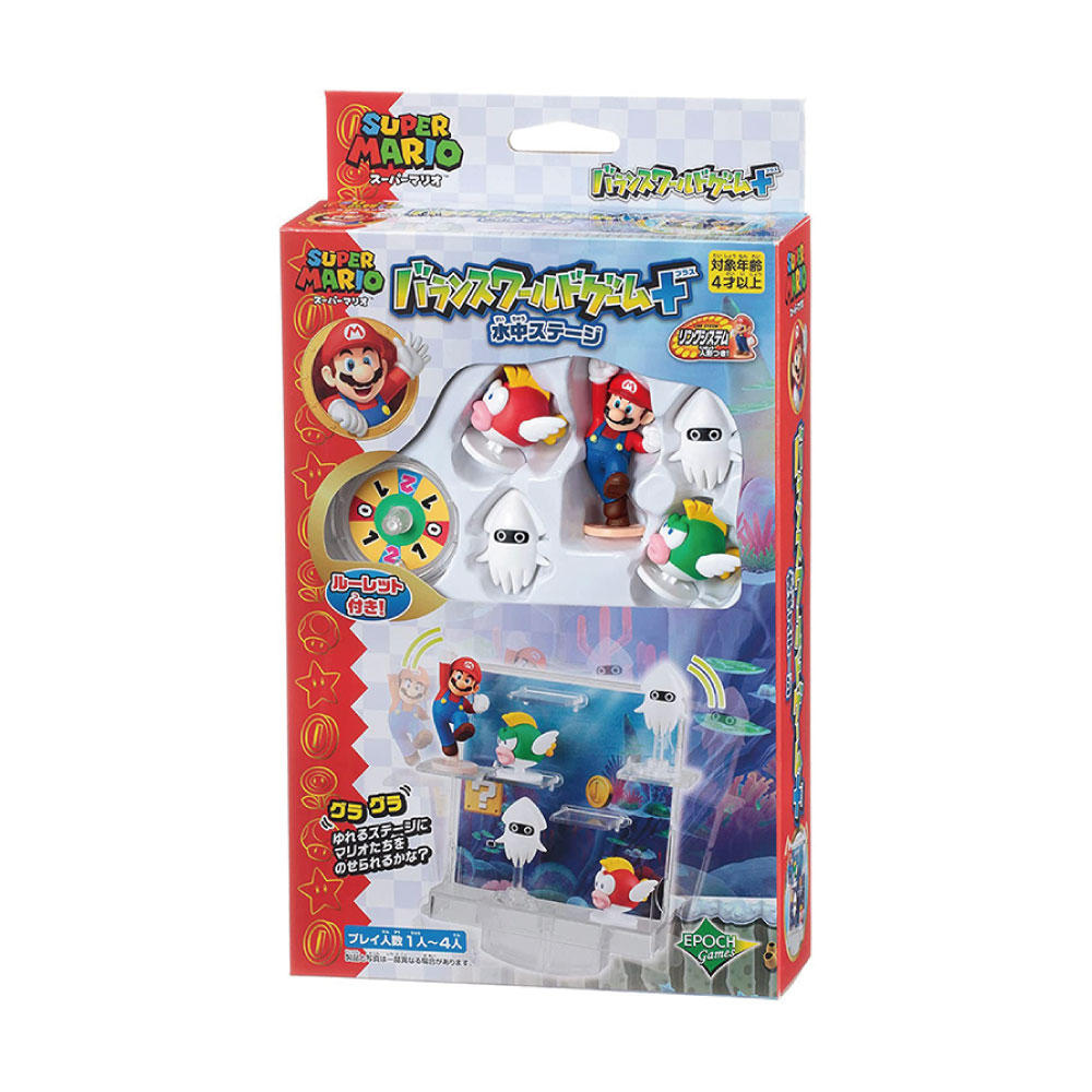 Super Mario超級瑪利歐 瑪利歐平衡遊戲PLUS-水中場景組 ToysRUs玩具反斗城