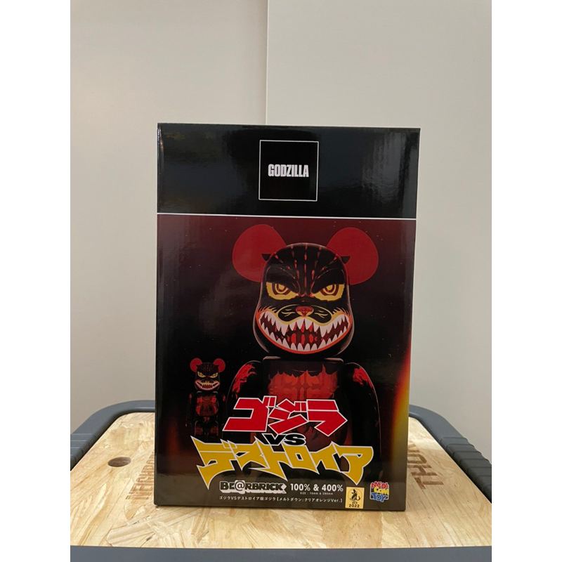 Be@rbrick 紅蓮哥吉拉 庫柏力克熊 500%