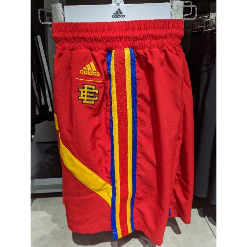 限時特價 南🔥2022 9月 ADIDAS EE MCD M 麥當勞 運動短褲 球褲 男款 紅橘 HB0736