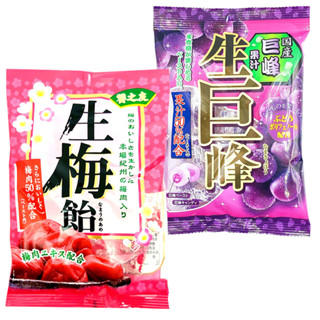 【Ribon 立夢】日本生巨峰葡萄糖、生梅糖 85g、60g 梅子 硬糖 酸甜 梅肉 葡萄