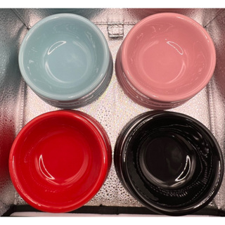 LE CREUSET 寵物餐碗(14.2*14.2*cm)~四色~櫻花粉、高貴黑、櫻桃紅、天空藍 四色