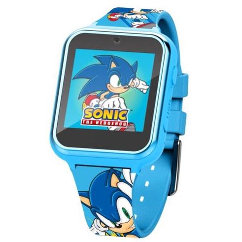 預購🚀正版🚀美國 卡通 音速小子 SONIC 錄音 錄影 遊戲 電子手錶 觸控手錶 兒童手錶 童錶