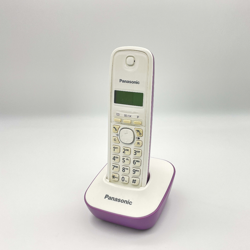 二手現貨 - 二手Panasonic國際牌無線電話 KX-TG1611 (紫色)