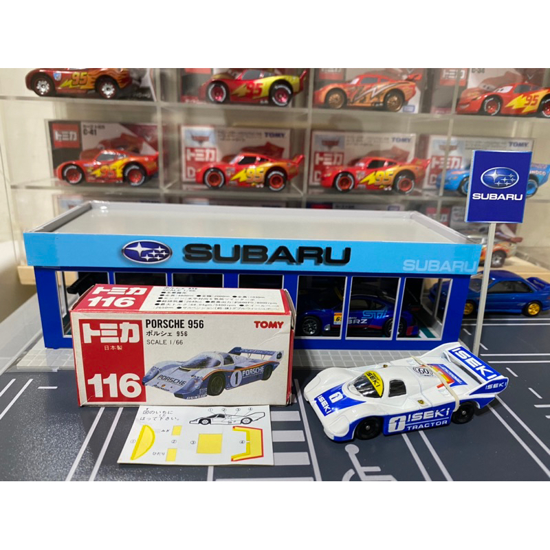 TOMICA NO.116-1-7 PORSCHE 956 絕版稀有紅標日製