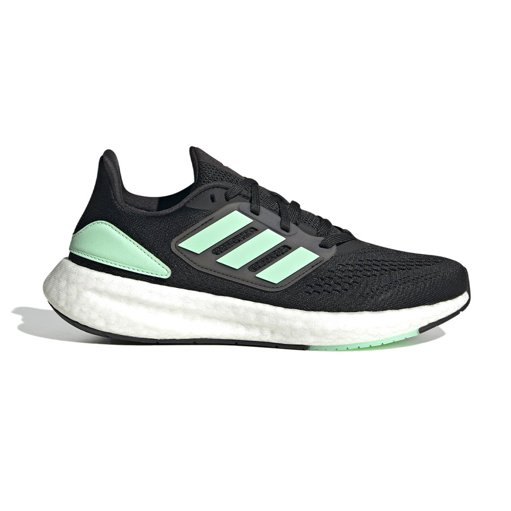 Adidas Pureboost 22 女 黑綠 緩震 彈力 舒適 運動 慢跑鞋 HQ8578