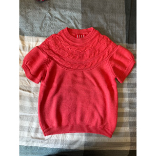 ELLE專櫃女童針織毛衣/尺寸 120