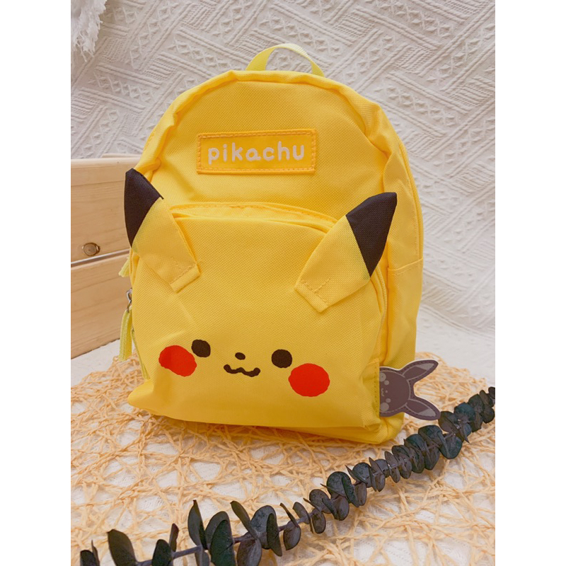 「全新現貨」日本🇯🇵神奇寶貝 皮卡丘Pikachu造型背包 減壓 防潑水 書包 童裝