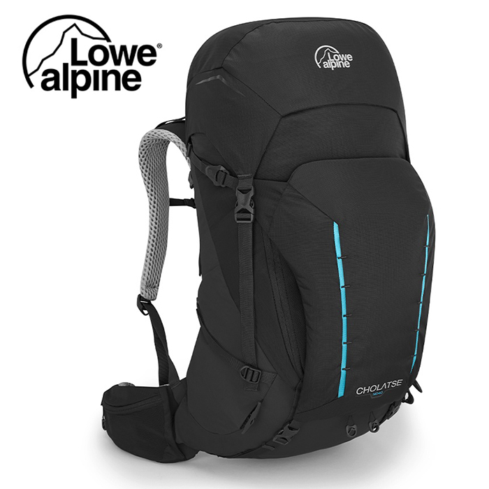 【Lowe Alpine 英國】Cholatse ND 40:45 多功能登山背包 女款 黑色 #FMQ37｜健行背包