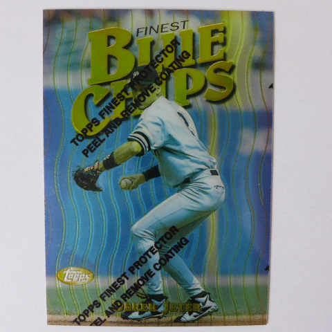 ~ Derek Jeter ~MLB名人堂/德瑞克·基特 1997年Finest.金屬設計.棒球特殊卡