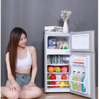 【48小時發貨】冰熊小冰箱 特價廠家直銷冷凍冷藏家用冰箱小型迷你雙門三門冰箱