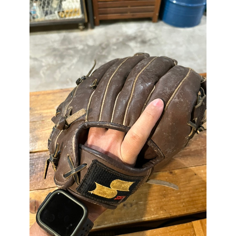 正日本製 SSK 內野真皮手套 野球 棒球手套（二手品，下標前請確認再買）