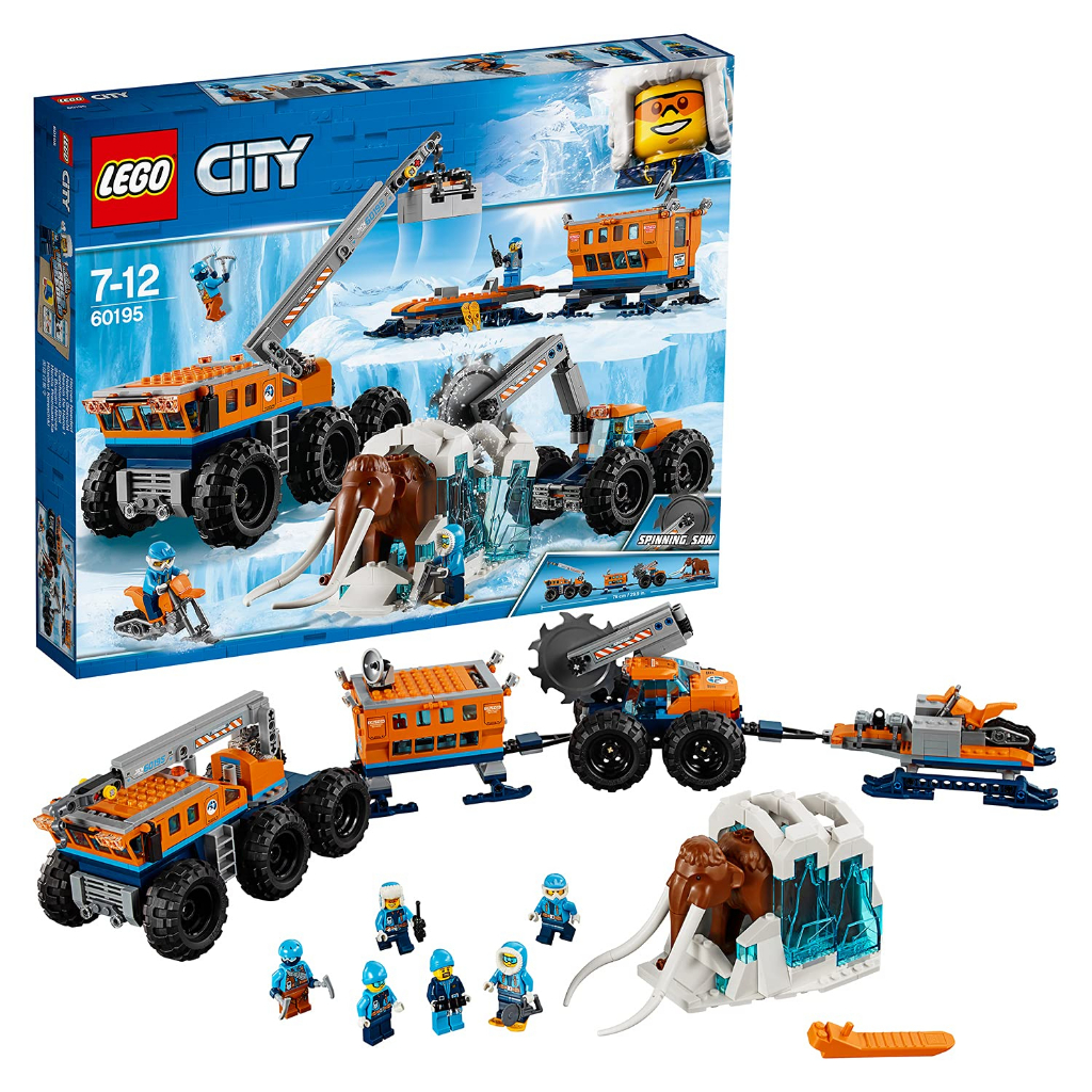 絕版 可刷卡分期 全新未拆現貨 LEGO 60195 城市city 極地行動探險基地 樂高 積木