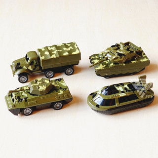 【臺灣現貨】【戰車合金車/4款可選】坦克車 模型戰車 迷彩戰車 裝甲車 砲車 軍艦 戰鬥車 小汽車 玩具戰車 模型車