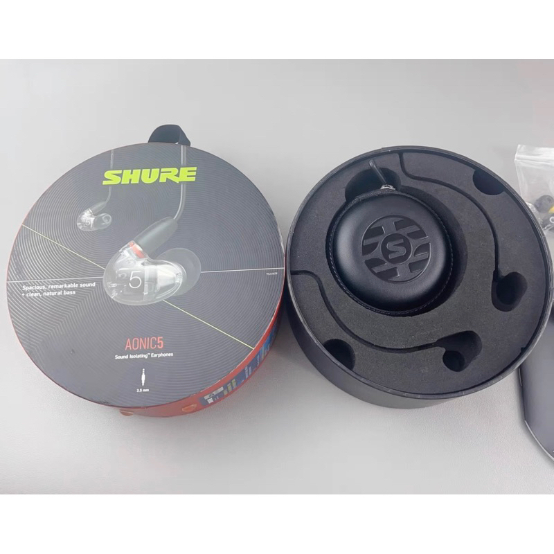 Shure 舒爾 Aonic 5 監聽耳道耳機 圈鐵混合  可換線式耳道式耳機 線控
