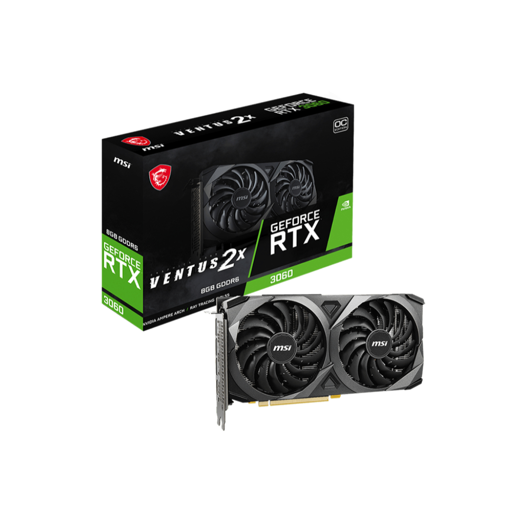 MSI RTX3060 VENTUS 2X 8G OC 顯示卡 全新 蘆洲可自取📌附購買證明📌自取價9200