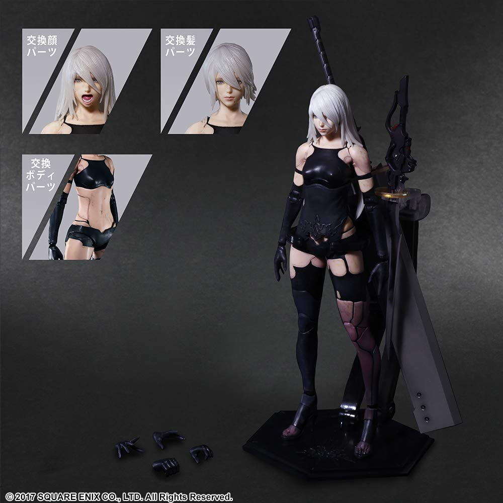 【特價現貨】Nier Automata PLAY ARTS 改 寄葉A型2號 DX版 尼爾 自動人形 A2