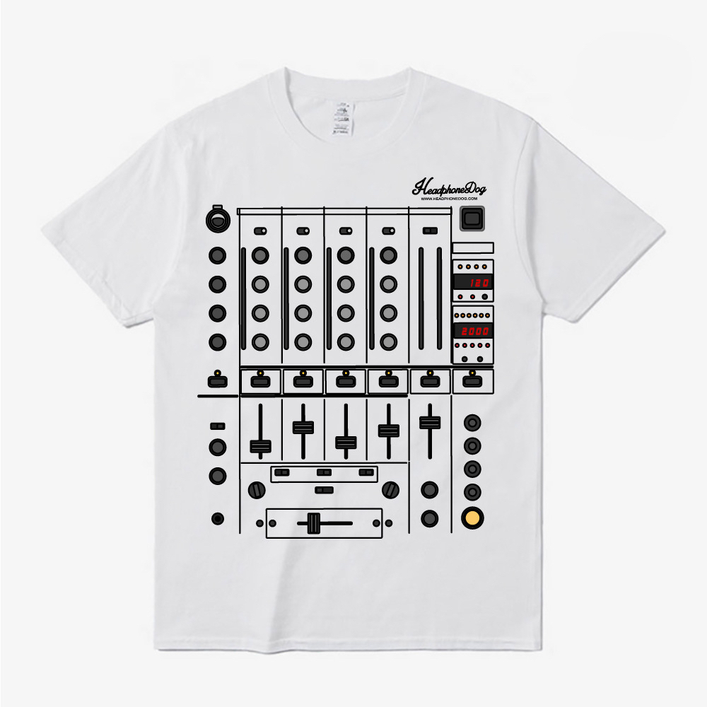 [HeadphoneDog] 可客制名字 DJ混音器Mixer 音樂個性純棉T桖T-shirt
