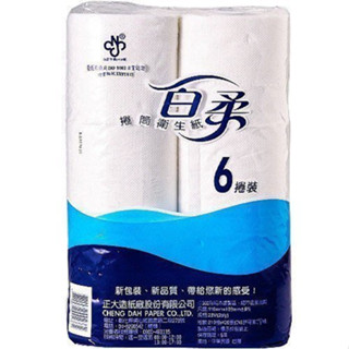 *檔期促銷*含稅6捲/袋 百吉牌熱銷【402F百柔小捲筒衛生紙】 捲紙 小卷紙 擦手紙 萬用紙巾 馬桶可溶